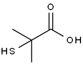 2-巯基异丁酸 结构式