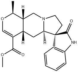 钩藤碱D, 4697-68-1, 结构式