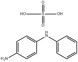4-氨基二苯胺硫酸盐, 4698-29-7, 结构式