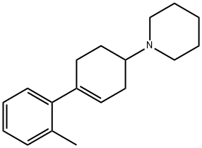 1-[4-(o-Tolyl)-3-cyclohexenyl]piperidine Structure