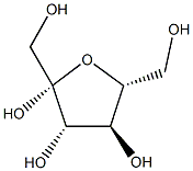 (2R,3S,4S,5R)-2,5-Bis(hydroxymethyl)-oxolane-2,3,4-triol Structure