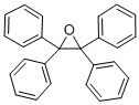 テトラフェニルオキシラン 化学構造式