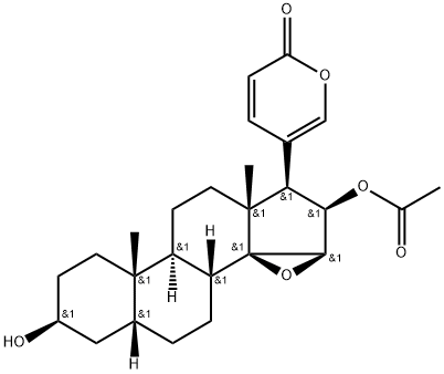 16β-アセトキシ-14,15β-エポキシ-3β-ヒドロキシ-5β-ブファ-20,22-ジエノリド