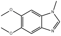 Benzimidazole, 5,6-dimethoxy-1-methyl- (7CI,8CI) Structure