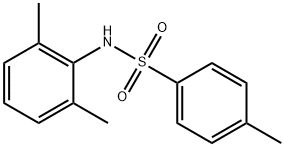 N-(2,6-ジメチルフェニル)-4-メチルベンゼンスルホンアミド 化学構造式