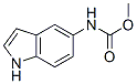 Carbamic  acid,  1H-indol-5-yl-,  methyl  ester  (9CI) Structure