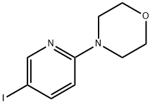 4-(5-ヨード-2-ピリジル)モルホリン 化学構造式