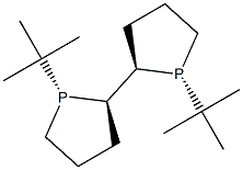 (1S,1S',2R,2R')-(+)-1,1'-DI-T-BUTYL-[2,2']-DIPHOSPHOLANE Struktur