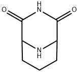 3,9-Diazabicyclo[3.3.1]nonane-2,4-dione 结构式