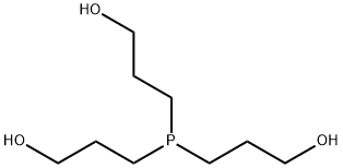 トリス(3-ヒドロキシプロピル)ホスフィン 化学構造式
