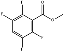 Methyl 2,3,5,6-tetrafluorobenzoate 化学構造式