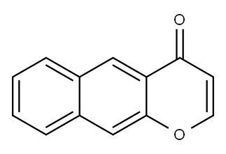 4H-Naphtho[2,3-b]pyran-4-one Structure