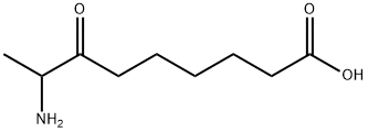 8-氨基-7-氧代壬酸 结构式