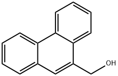 フェナントレン-9-メタノール 化学構造式