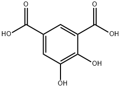 4,5-dihydroxyisophthalic acid Struktur