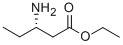 (S)-3-氨基戊酸乙酯 结构式