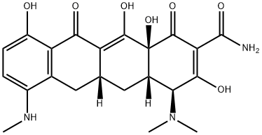 7-Monodemethyl Minocycline Struktur