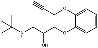 Pargolol Structure