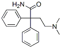 4-(二甲氨基)-2,2-二苯基丁酰胺 结构式