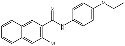 N-(4-Ethoxyphenyl)-3-hydroxy-2-naphthamide Structure