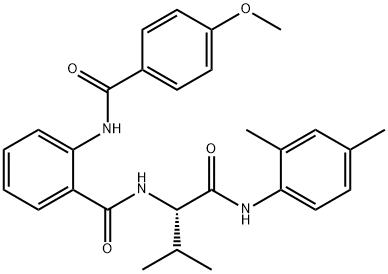 471260-34-1 Benzamide, N-[(1S)-1-[[(2,4-dimethylphenyl)amino]carbonyl]-2-methylpropyl]-2-[(4-methoxybenzoyl)amino]- (9CI)