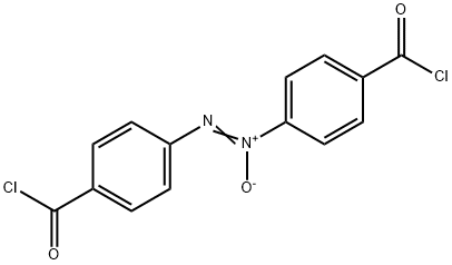 アゾキシベンゼン-4,4'-ジカルボン酸ジクロリド 化学構造式
