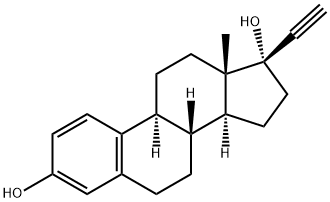 17-epi-Ethynyl estradiol Structure