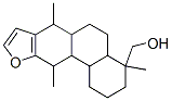 1,2,3,4,4a,5,6,6a,7,11,11a,11b-Dodecahydro-4,7,11-trimethylphenanthro[3,2-b]furan-4-methanol Structure