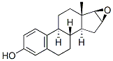 16 beta,17 beta-epoxy-1,3,5(10)-estratrien-3-ol Struktur