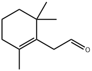 2,6,6-三甲基-1-环己烯基乙醛 结构式