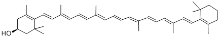 B-CRYPTOXANTHIN Structure