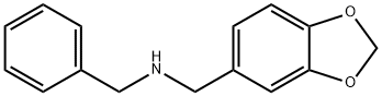 BENZO[1,3]DIOXOL-5-YLMETHYL-BENZYL-AMINE Structure