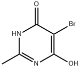 5-bromo-2-methyl-1H-pyrimidine-4,6-dione Struktur