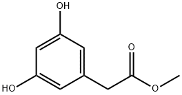 3,5-二羟基苯乙酸甲酯, 4724-10-1, 结构式