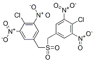 4-chloro-3,5-dinitrophenylmethyl sulfone Struktur