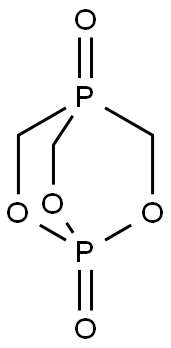 2,6,7-Trioxa-1,4-diphosphabicyclo[2.2.2]octane1,4-dioxide Struktur