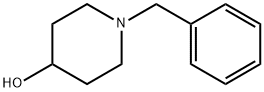 1-ベンジル-4-ヒドロキシピペリジン 化学構造式