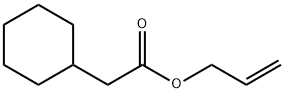 环己基乙酸烯丙酯, 4728-82-9, 结构式
