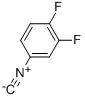 Benzene, 1,2-difluoro-4-isocyano- (9CI) Struktur