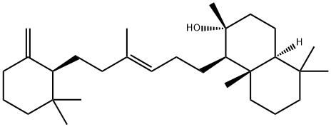 龙涎香醇 结构式