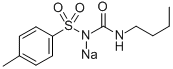 tolbutamide sodium Struktur