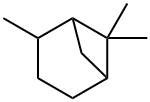 (1α,2β,5α)-2,6,6-三甲基二环[3.1.1]庚烷, 473-55-2, 结构式