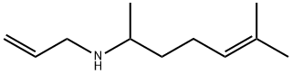 N-Allyl-6-methyl-5-hepten-2-amine Structure