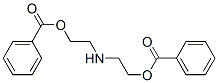 2-(2-benzoyloxyethylamino)ethyl benzoate Structure