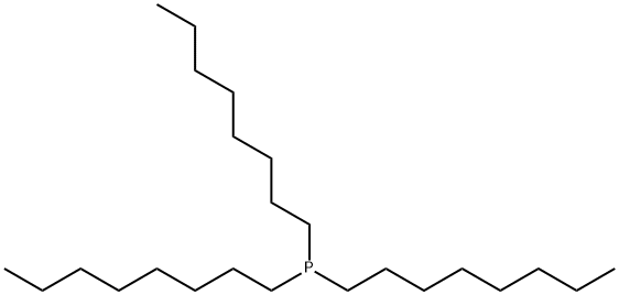 三辛基膦, 4731-53-7, 结构式