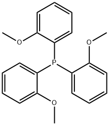 トリス(2-メトキシフェニル)ホスフィン 化学構造式