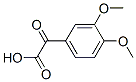 Glyoxylic acid, (3,4-dimethoxyphenyl)- Structure