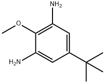 4-叔丁基-2,6-二氨基苯甲醚,473269-70-4,结构式