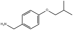 (4-イソブトキシフェニル)メタンアミン 化学構造式