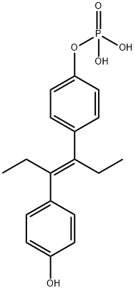 diethylstilbestrol monophosphate 结构式